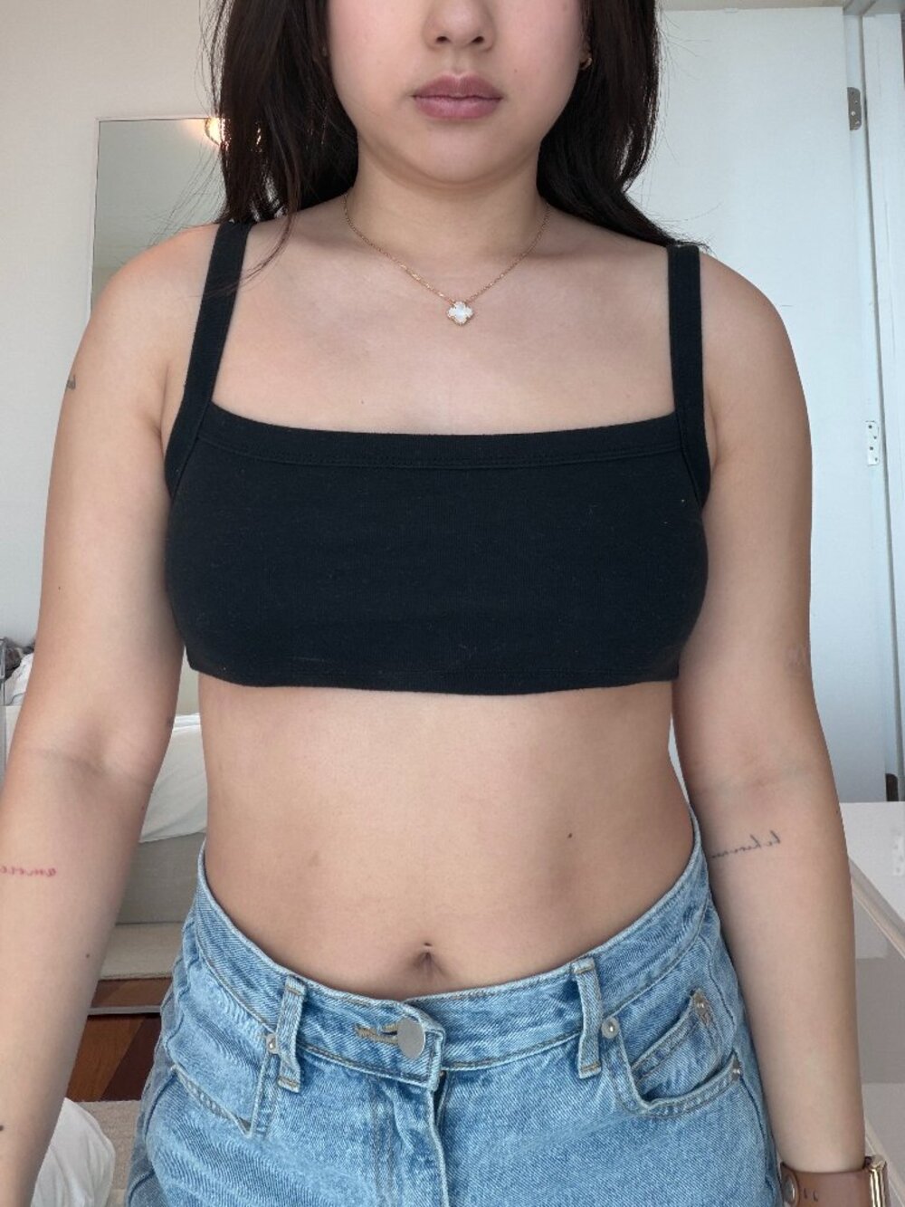 Sunday Best Black Bra Top